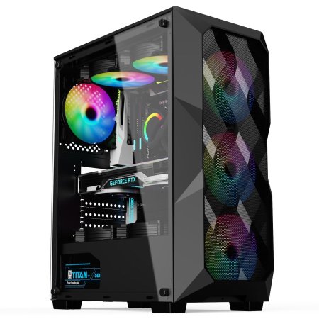 CASE LC-B200 WITH 4 RGB FAN+ CONTROLLER